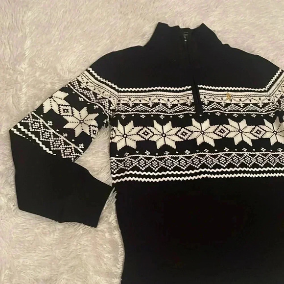 Ralph Lauren boys fair isle cotton interlock pullover size 8 - Picture 4 of 10